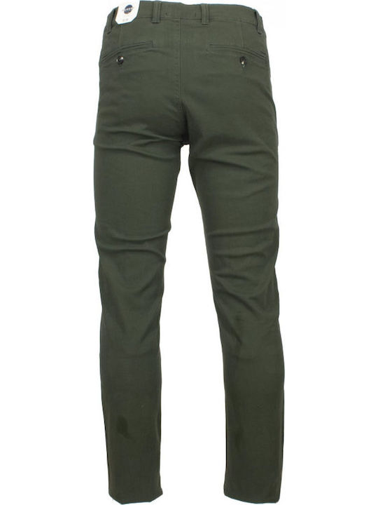 Παντελόνι Chino σε Κανονική Εφαρμογή Olive Green