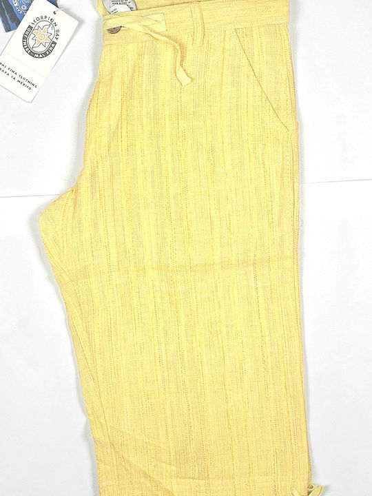 Women's Bermuda Shorts Yellow/Orange