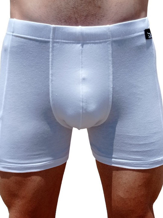 Men's Boxer White