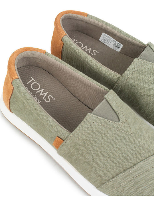 Alpargata Fabric Men's Espadrilles in Gray Color