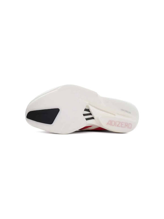 Adizero Adios Pro 4 Sport Shoes Running Off White / Better Scarlet / Core Black