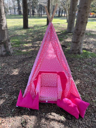 Kinderzelt Indisch Rosa