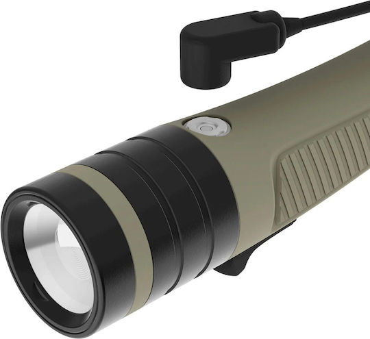 CressiSub Diving Safety Light LED with Brightness 1600lm Camouflage