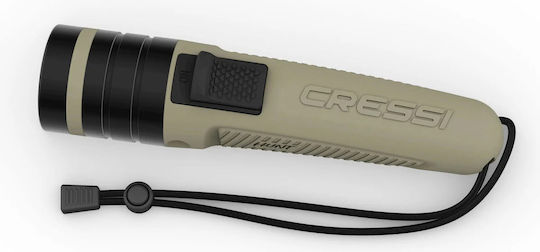 CressiSub Diving Safety Light LED with Brightness 1600lm Camouflage