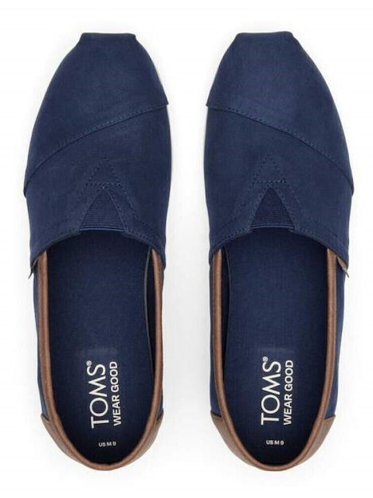 Alpargata Trim Men's Espadrilles in Blue Color