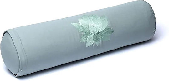 Bolster Yoga Στρογγυλό Μαξιλάρι Γιόγκα Lotus Yogi & Yogini Organic Cotton 60χ16cm
