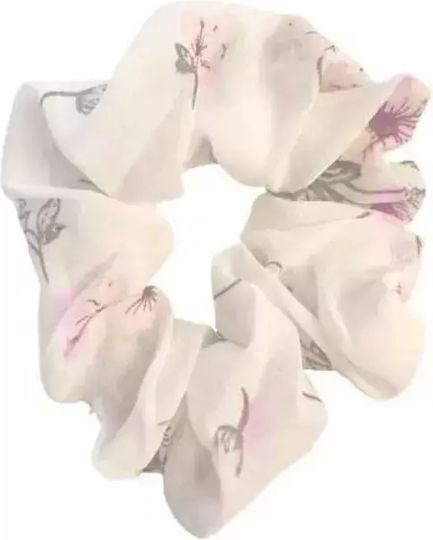 Set 3 Τεμ Scrunchie Σούρα Μαλλιών Κίτρινο Άσπρο Μπλε Bode 47287