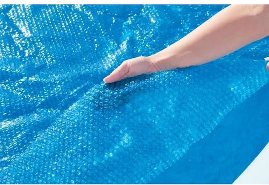Husă solară rotundă albastră pentru piscină Bestway Flowclear 305 cm 290 cm