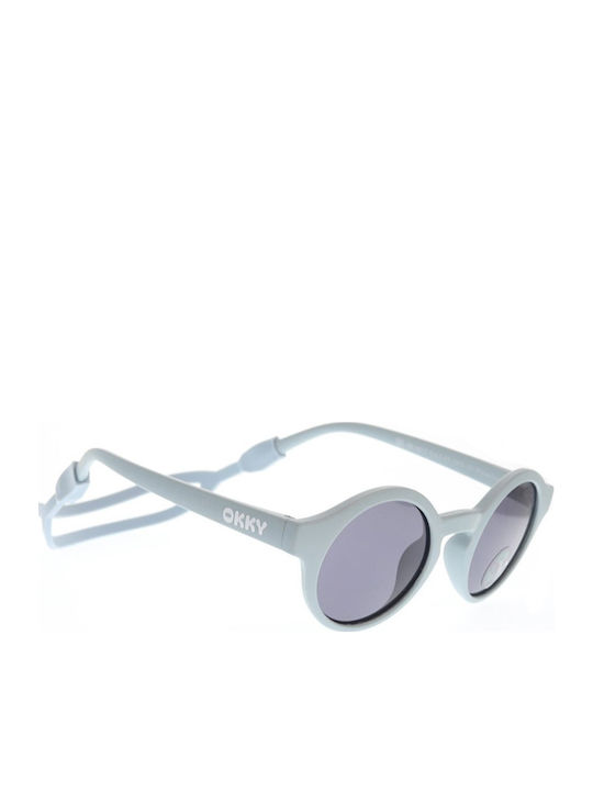 Okky Στρογγυλά Βρεφικά Γυαλιά Ηλίου με Polarized Φακό Πράσινα για 1-3 Ετών