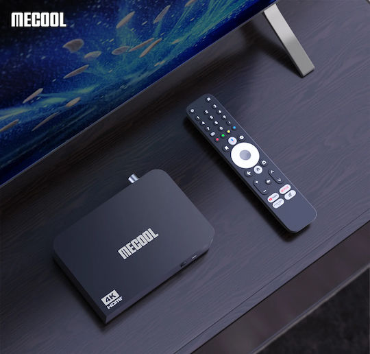Mecool TV Box MCL-KT2 4K UHD with WiFi USB 2.0 / USB 3.0 2GB RAM and 32GB Storage Space with Operating System Android 11.0