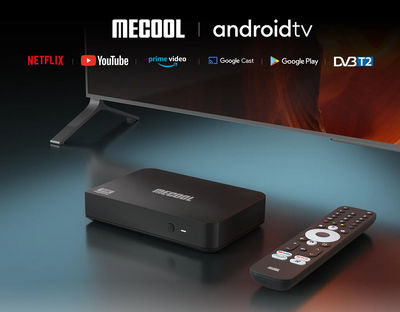 Mecool TV Box MCL-KT2 4K UHD with WiFi USB 2.0 / USB 3.0 2GB RAM and 32GB Storage Space with Operating System Android 11.0
