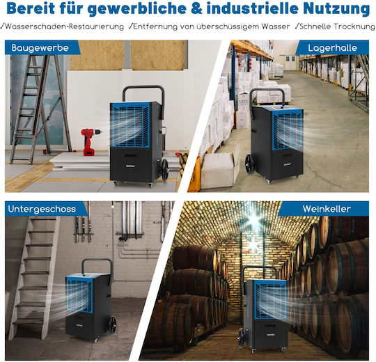 Costway Dezumidificator Electric Industrial 790W
