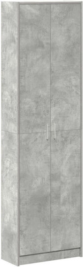 Doppeltür Kleiderschrank Concrete Grey 55x25x189cm