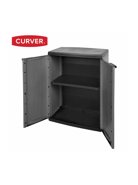 Double Door Wardrobe Plastic 68x39x87cm