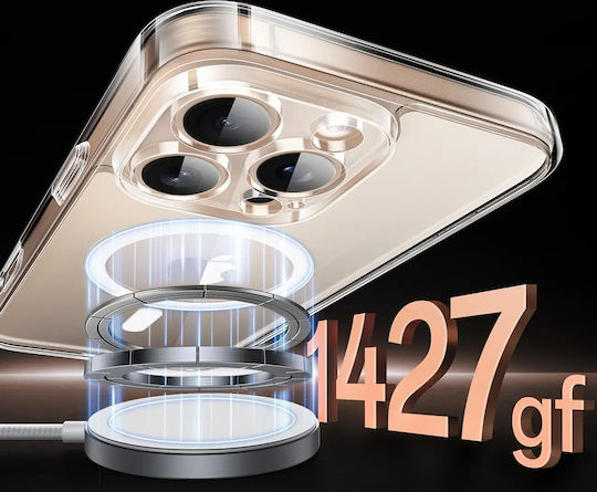 Ugreen Classy Back Cover Silicone / Plastic 1.5mm Transparent (iPhone 16 Pro)