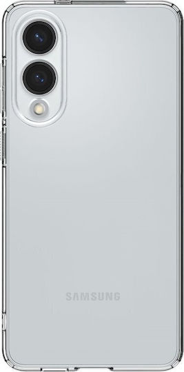 Spigen Liquid Crystal Umschlag Rückseite Silikon 0.3mm Transparent (Galaxy S25 Edge)