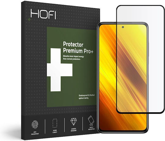 Hofi Hybrid 3D Full Face Tempered Glass (Poco X3 NFC / X3 Pro)