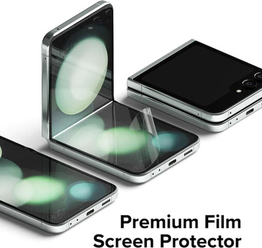 Ringke Protective Foil Dual Easy Vollflächig gehärtetes Glas 2Stück (Samsung Galaxy Z Flip4 / Flip5)