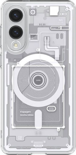 Spigen Ultra Hybrid Mag Back Cover Silicone 0.3mm White (Galaxy S25 Edge)