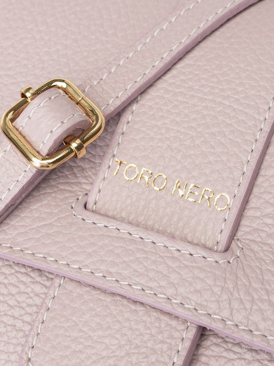 Leather Women's Bag Shoulder Lilac