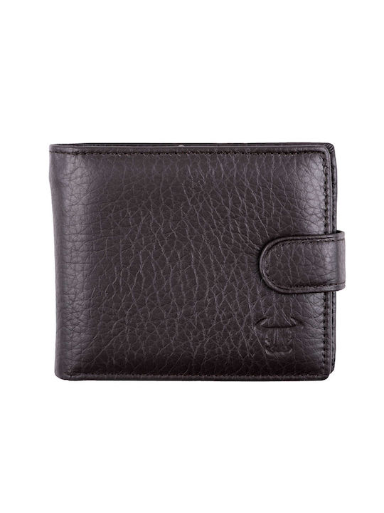 Leather Men's Wallet Classic Brown