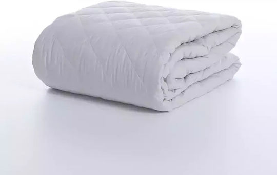 Nef-Nef Homeware Olga Покривало Полутораспално Микрофибър Сив 180x240см