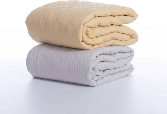 Nef-Nef Homeware Olga Κουβερλί Ημίδιπλο Microfiber Honey 180x240cm