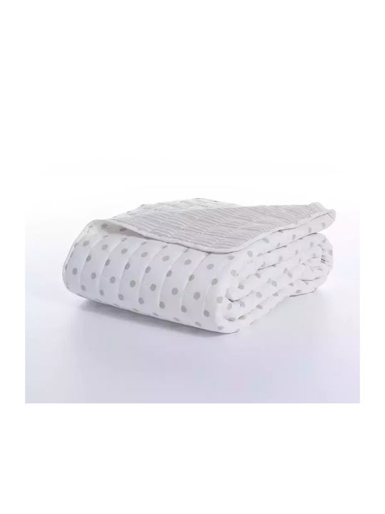 Nef-Nef Homeware Donter Coverlet Semi-double Microfiber Beige (95) 180x240cm