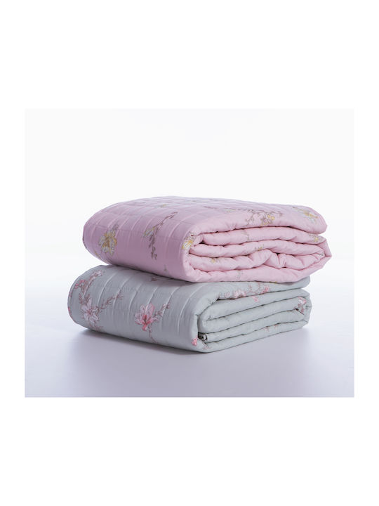 Nef-Nef Homeware Irida Coverlet Queen Size Microfiber MInt 230x240cm