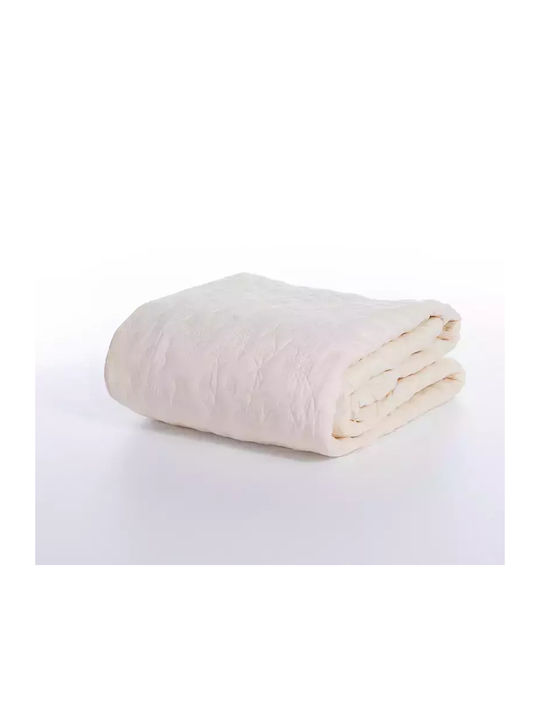 Шалте Двойно Nef-nef Homeware Zinovia 230x240 Ванилия