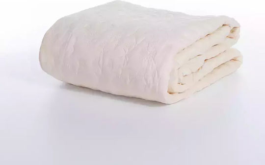 Κουβερλί Υπέρδιπλο Nef-nef Homeware Zinovia 230x240 Vanilla