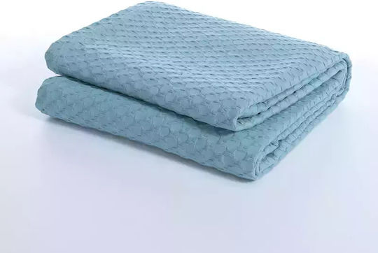Nef-Nef Homeware Elmer Υπέρδιπλη 230x240εκ. Aqua