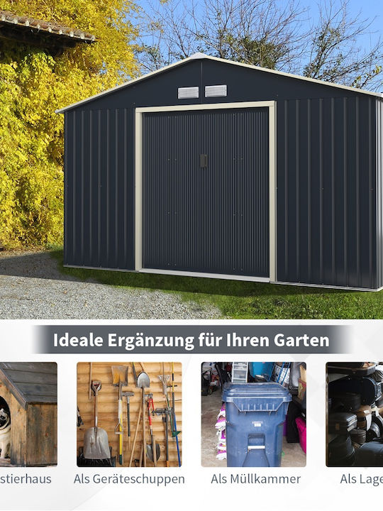 Metallische Gartenhaus M3.4xB2.55xH2.1m