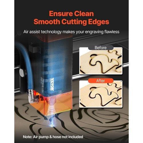 Vevor Laser Engraver 5W Suitable for Wood MDF Acrylic Plexiglass