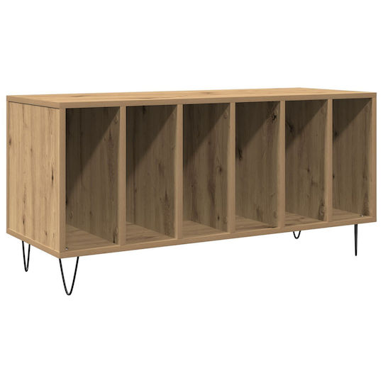 vidaXL Wood Hi-Fi Furniture Brown 38x100x48cm