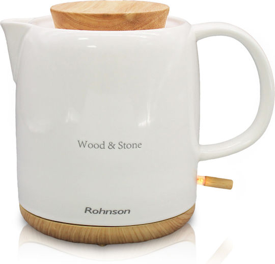 Rohnson Wood And Stone Reisekessel 1Es 1200W Grau