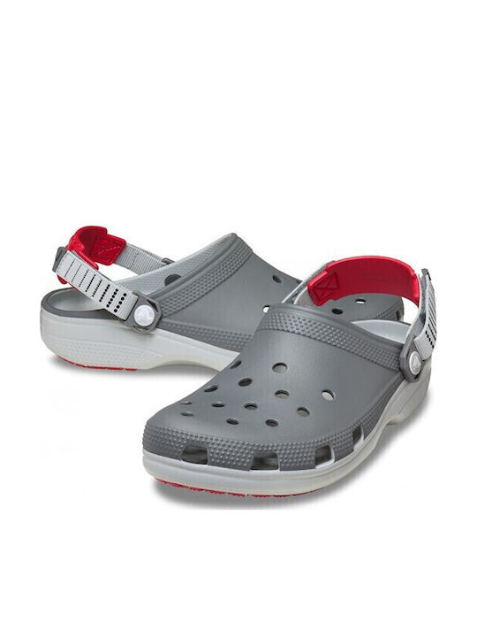 Crocs Classic Σαμπό Γκρι