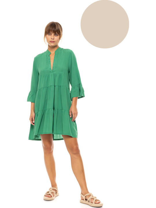 Pink Label Damen Kleid Strand Skin