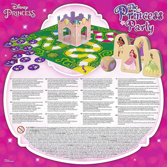 Board Game Princess Party for 2-4 Players 3+ Years Old (EN) Disney