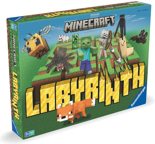 Board Game Minecraft Labyrinth for 2-4 Players 7+ Years Old (EN) Ravensburger