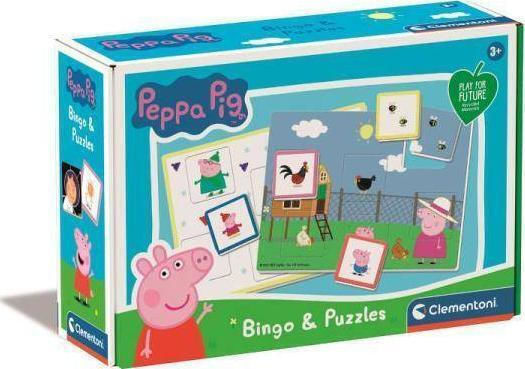 Настолна игра Bingo Peppa Swinka 3+ години (EN) Clementoni