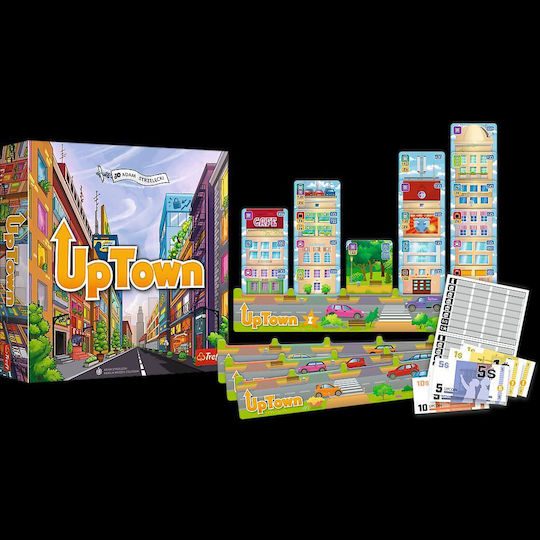 Board Game UpTown for 2-4 Players 10+ Years Old (EN) Trefl