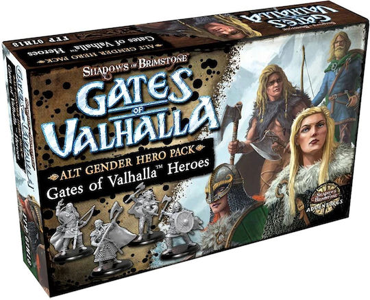 Board Game Shadows of Brimstone Gates of Valhalla Alt Gender Pack for 1-4 Players 12+ Years Old (EN) Flying Frog