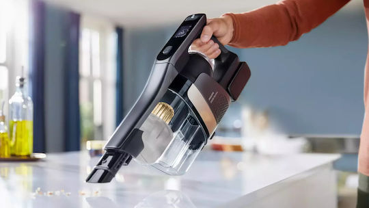 Philips AquaTrio Επαναφορτιζόμενη Σκούπα 2 σε 1 Stick & Χειρός 25.2V Μαύρη