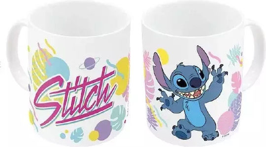 Disney Lilo & Stitch Hawaian Flower Becher Keramik 325ml