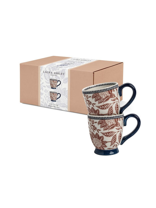 Laura Ashley Becher Keramik Mehrfarbig