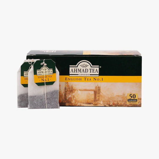 Ahmad Tea Μαύρο Τσάι English Tea No1 25 Φακελάκια 50gr