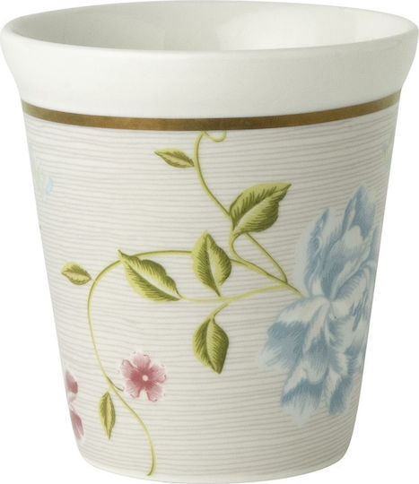 Laura Ashley Tasse Cobble Pins Becher Keramik Mehrfarbig 270ml