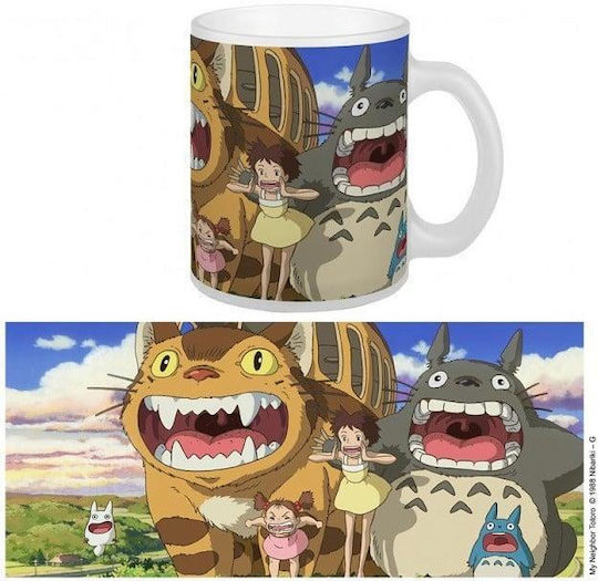 Semic Nekobus & Totoro Κούπα Κεραμική Πολύχρωμη 300ml Semic Nekobus & Totoro Κούπα Κεραμική Πολύχρωμη 300ml