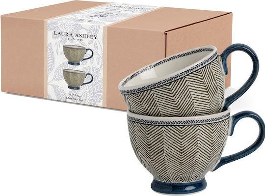 Laura Ashley Becher Keramik Mehrfarbig